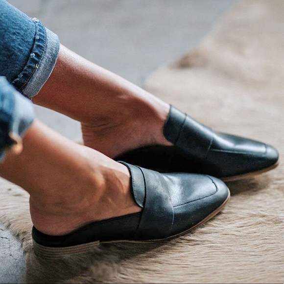 Free People Shoes - Free People At Ease Leather Loafers